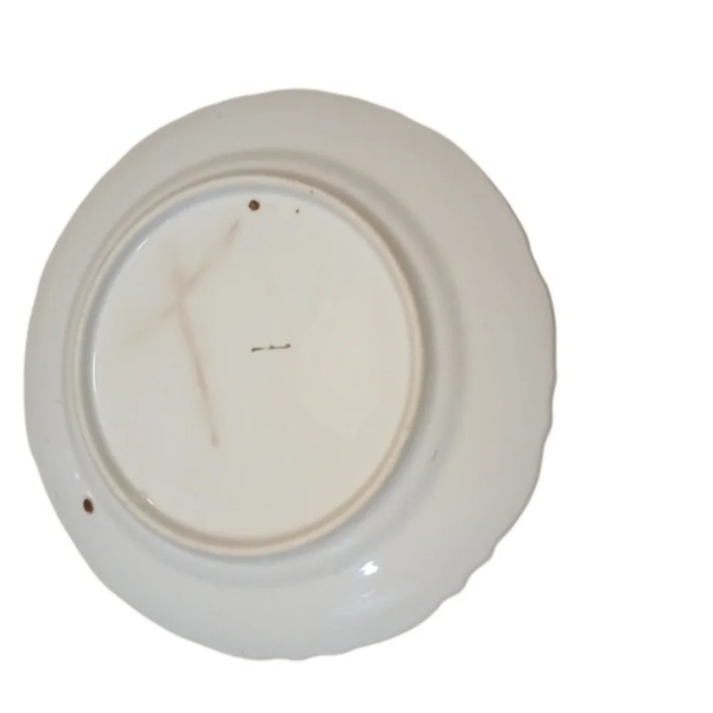 Vintage Decorative Plate with Child Portraits